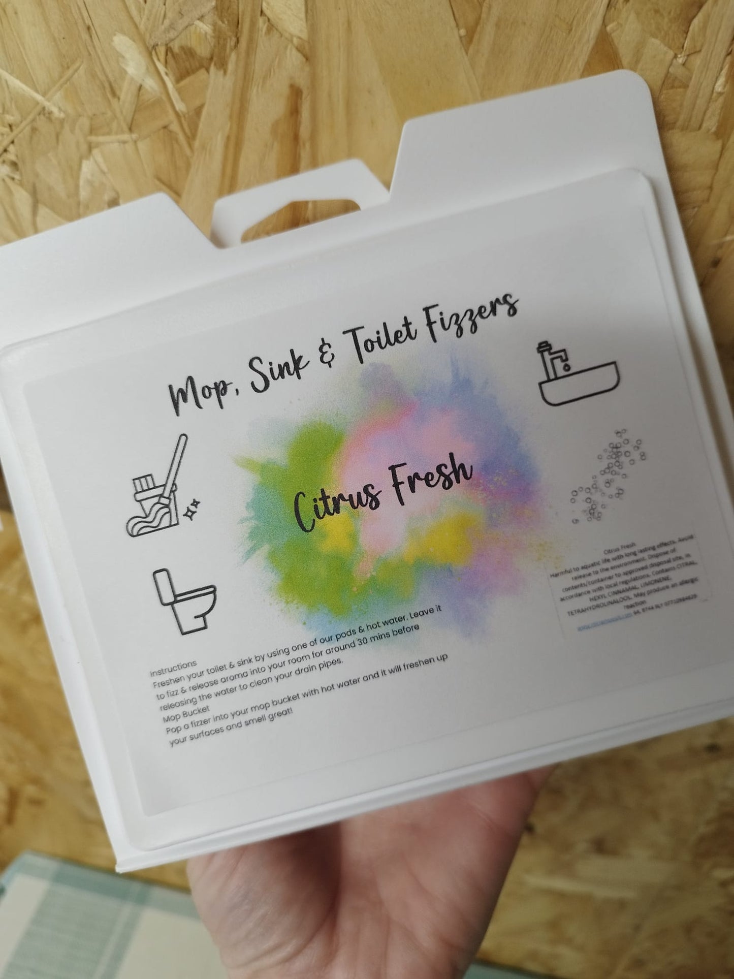 Mop, Toilet & Sink Fizzers