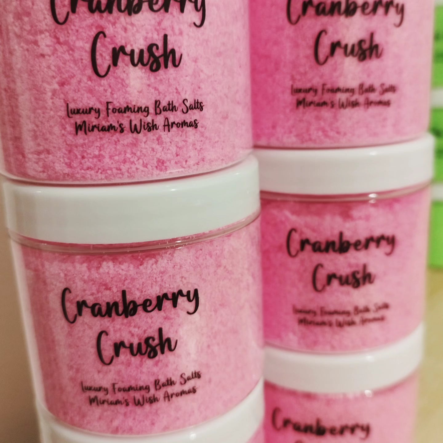 Cranberry Crush Foaming Bath Salts