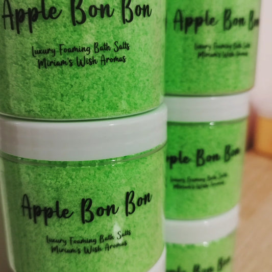 Apple Bon Bon Foaming Bath Salts