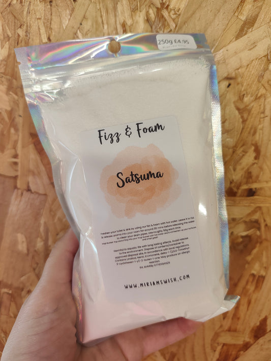 Satsuma Fizz & Foam