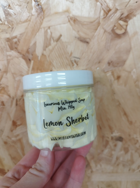 Lemon Sherbet Whipped Soap 140g