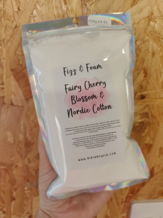 Fairy Cherry Blossom & Nordic Cotton Fizz & Foam